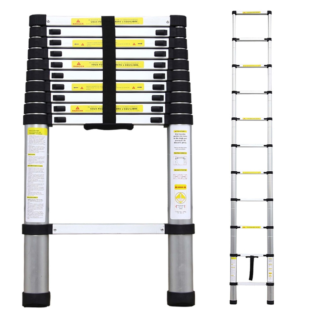 RMBO® Professionele Telescopische ladder 3,8m